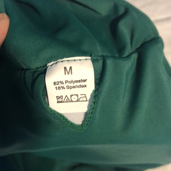 Green palm frond bikini size m - Picture 7 of 7